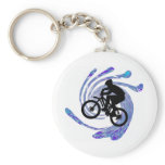 Bike the Nebulae Key Chains