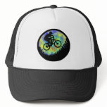 Bike The Planet Trucker Hats