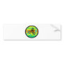 Bike the Reggae Bumper Sticker