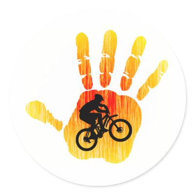 Bike then Progress Sticker by ninuno