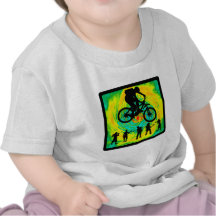 Bike Triple Jump T Shirts