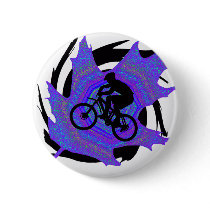 Bike Triple Mines Pinback Buttons