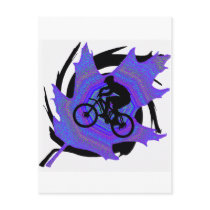 Bike Triple Mines Post Card