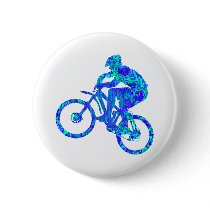 Bike Turquoise Flasher Button
