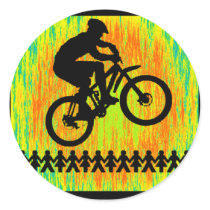 Bike TwentyFOUR SEVEN Round Sticker
