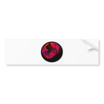 Bike uno mas bumper sticker