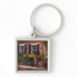 Bike - Waiting for a ride Key Chains