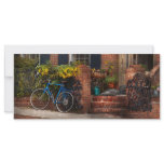 Bike - Waiting for a ride Rack Cards