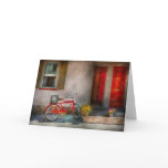 Bike - Welcome, doors open Greeting Cards