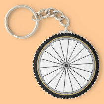 Bike Wheel keychains