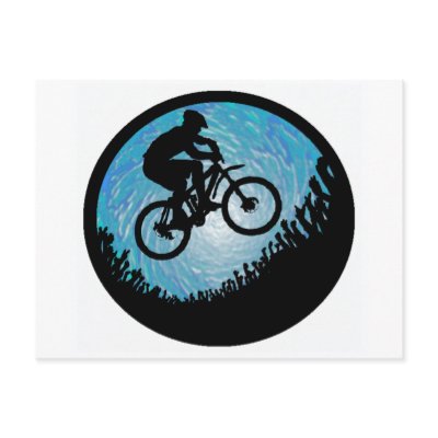 Bike Wide Open Post Cards by ninuno