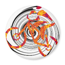 Bike Winter Park Refrigerator Magnets