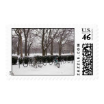 Bike Winter Stamps