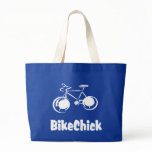 BikeChick Logo Tote Bags