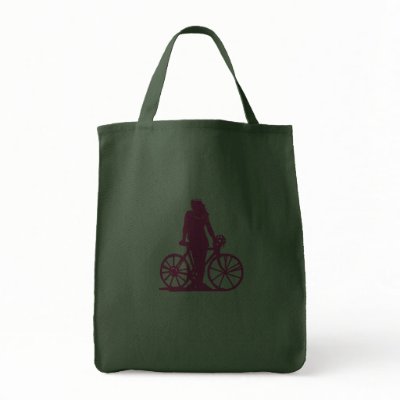 BikeChick Pedal Princess Tote Bags by SportChick_Store