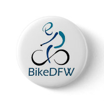 BikeDFW Button by BikeDFW BikeDFW Button