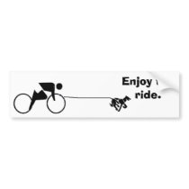 Bikejor Bumper Sticker bumper stickers by teamandtrail Bikejor Bumper Sticker bumper stickers