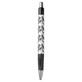 Biker Abstract Rubber Grip Pen