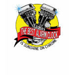 Biker Alarm Clock Tees