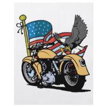 Biker American Eagle flyers