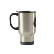 Biker American Eagle Coffee Mug