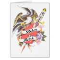 biker and bitch cards