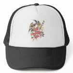 biker and bitch mesh hats