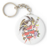 biker and bitch keychain