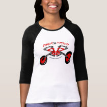 Biker and Proud - Butterfly Collection t-shirts by letmegrowstudio Biker and Proud - Butterfly Collection t-shirts