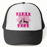 Biker Babe /pink Hat