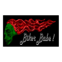 Biker Babe ! posters