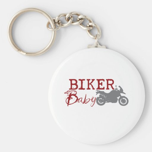 Biker Baby Keychains