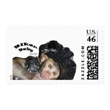 Biker Baby Stamp