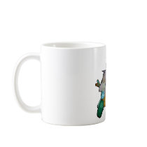 Biker Bird Coffee Mugs