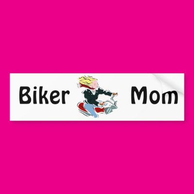 Biker Blond Zazzle_bumpersticker Biker Blond Zazzle_bumpersticker