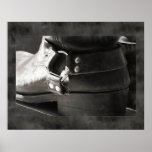 Biker Boot 25 Poster