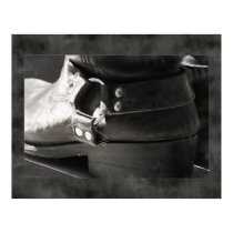Biker Boot 25 Poster posters