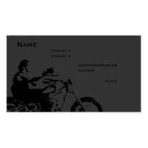 Biker Business Card Template