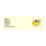biker chick business card