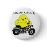 Biker Chick Buttons