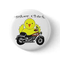 Biker Chick buttons by fashionfiles Biker Chick buttons