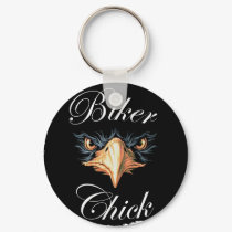 biker chick keychains