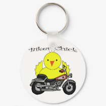 Biker Chick keychains