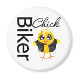 Biker Chick Magnet