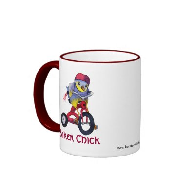 Biker Chick Mug by Citygirlfarming