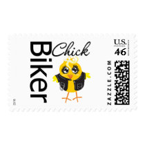 Biker Chick Stamp