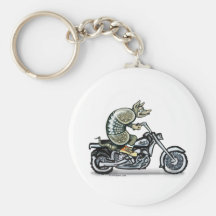 Biker Dillo Keychain