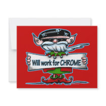 Biker Elf customizable holiday gifts invitations by tuffshops Biker Elf customizable holiday gifts invitations