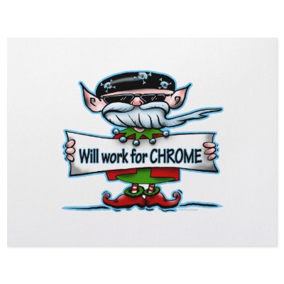 Biker Elf customizable holiday gifts Letterhead by tuffshops