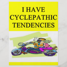 biker humor custom flyer